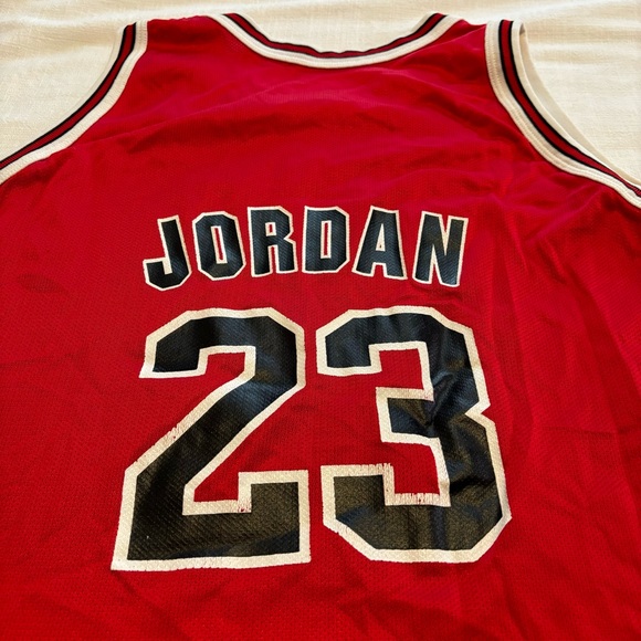 Vintage Kids Champion Chicago Bulls Michael Jordan Jersey - Picture 5 of 7